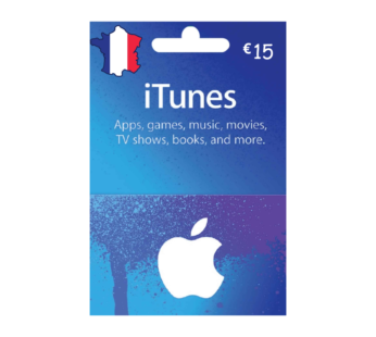 Carte iTunes France 15€