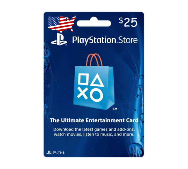 carte playstation 25