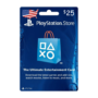 carte playstation 25